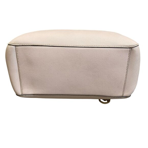 Michael Kors Jet Set Shoulder Tote Bag Powder Blush Pink Leather Large Chain - Picture 7 of 16